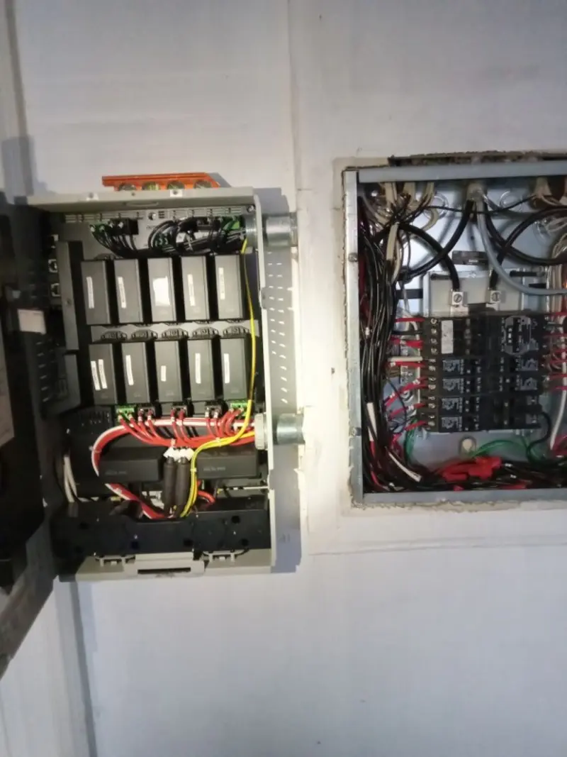Electrical panel upgrade completed for Indoor Lighting Installation in Glenpool